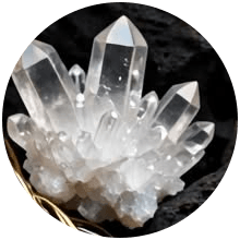 Drusa de Cuarzo Cristal